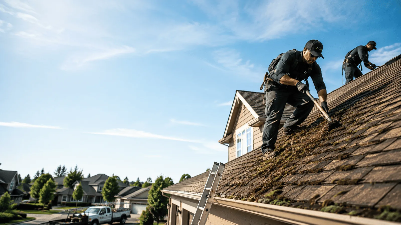 Roof Moss Removal in Millfield, OH near me